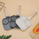 Cozinhe Tudo ao Mesmo Tempo! Frigideira Antiaderente com 3/4 Compartimentos Multiuso