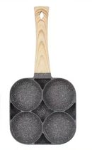 Cozinhe Tudo ao Mesmo Tempo! Frigideira Antiaderente com 3/4 Compartimentos Multiuso