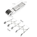 Cortador de massa com 3/5/7 rodas