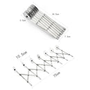 Cortador de massa com 3/5/7 rodas