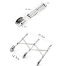 Cortador de massa com 3/5/7 rodas